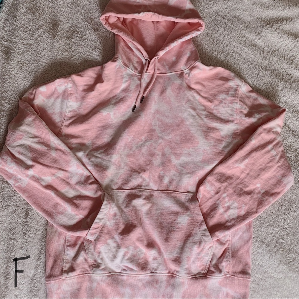 UNISEX acid washed hoodie / hooded sweatshirt